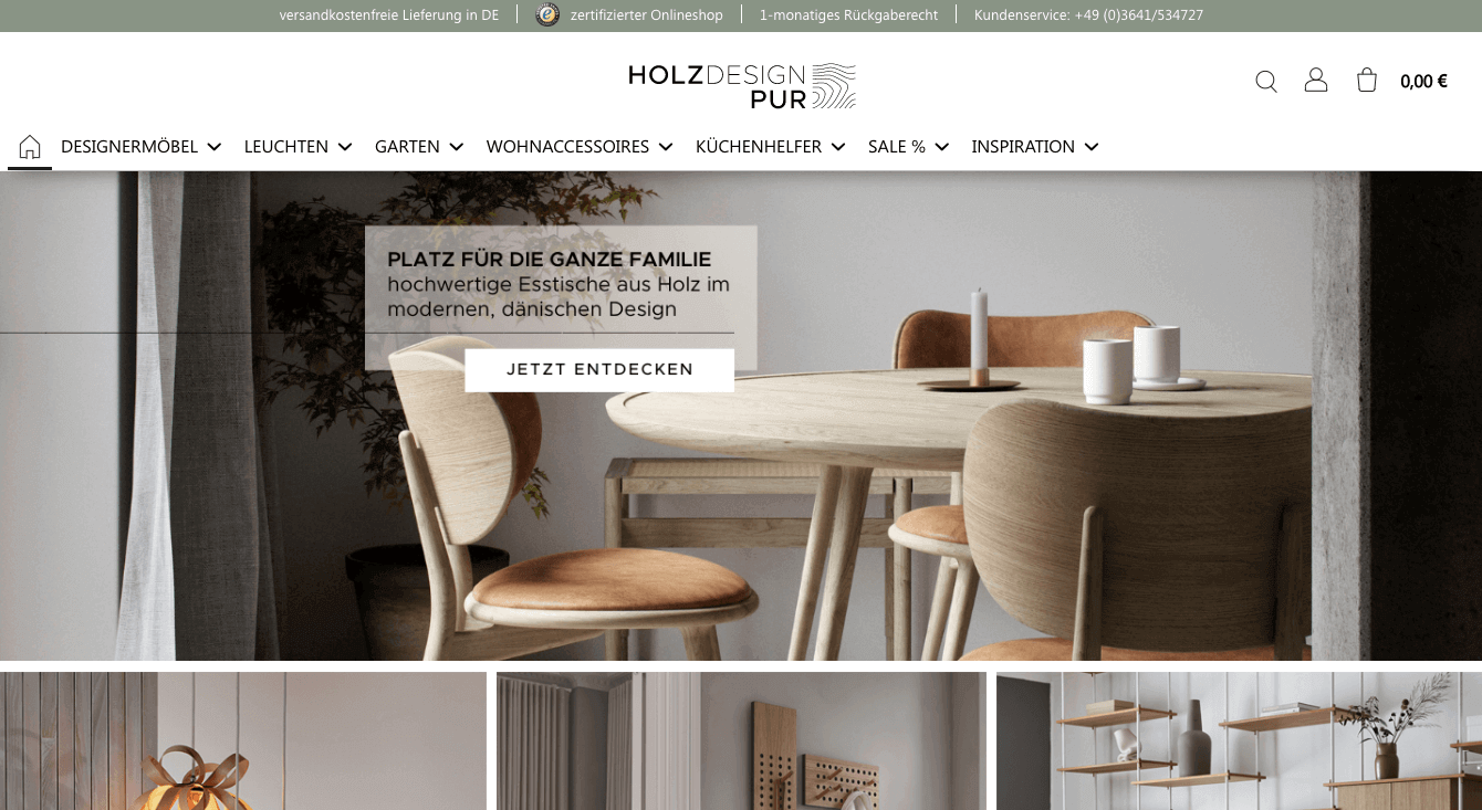 HolzDesignPur Screenshot