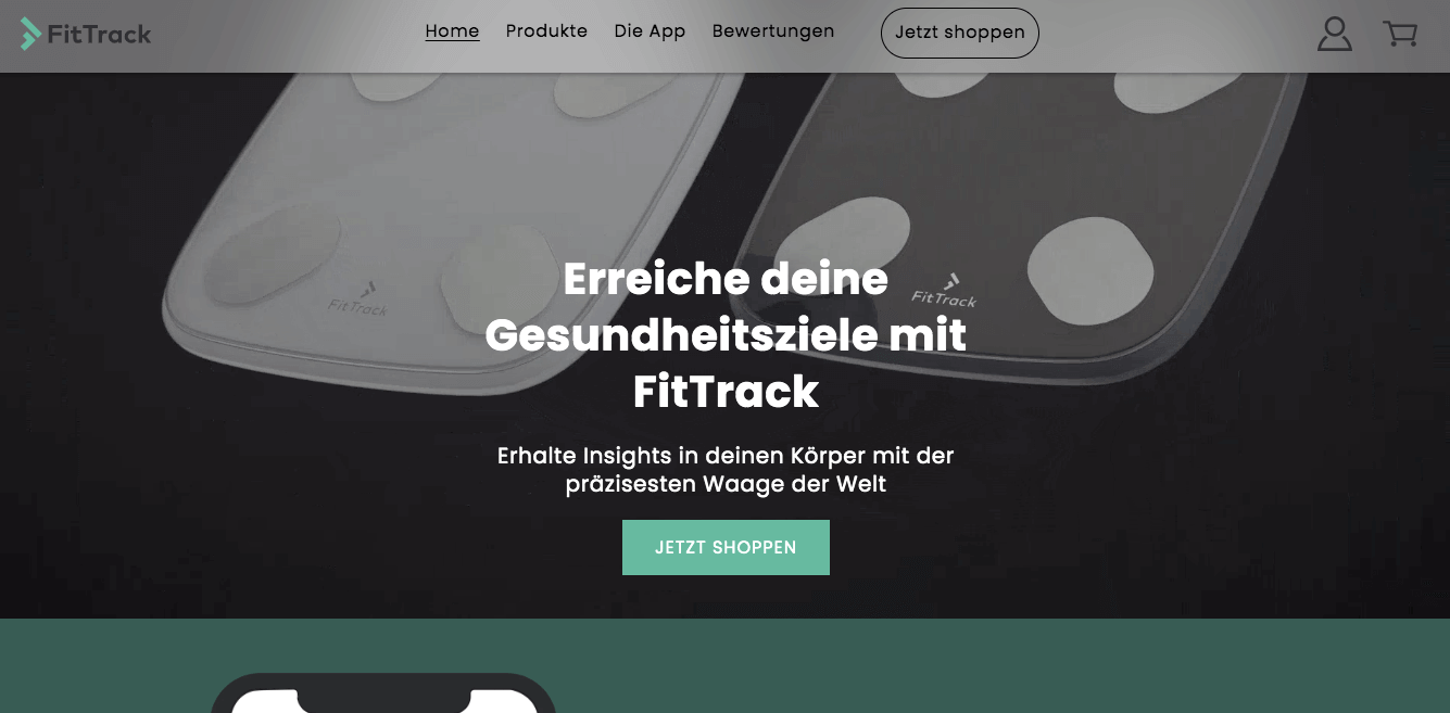 FitTrack Screenshot
