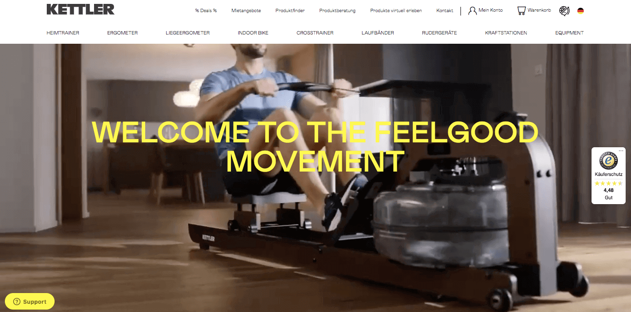 KETTLER Sport Screenshot