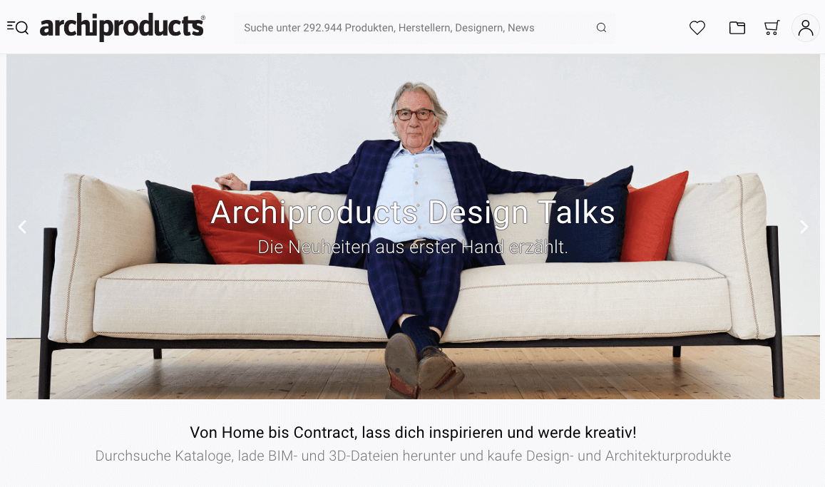 archiproducts Screenshot