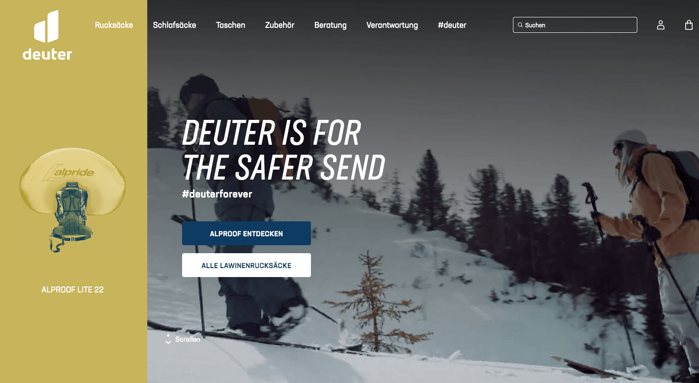 deuter Screenshot