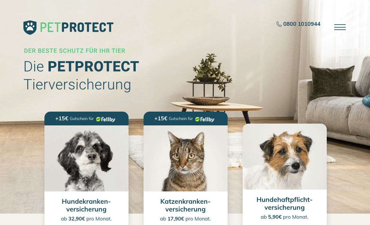 PETPROTECT Screenshot