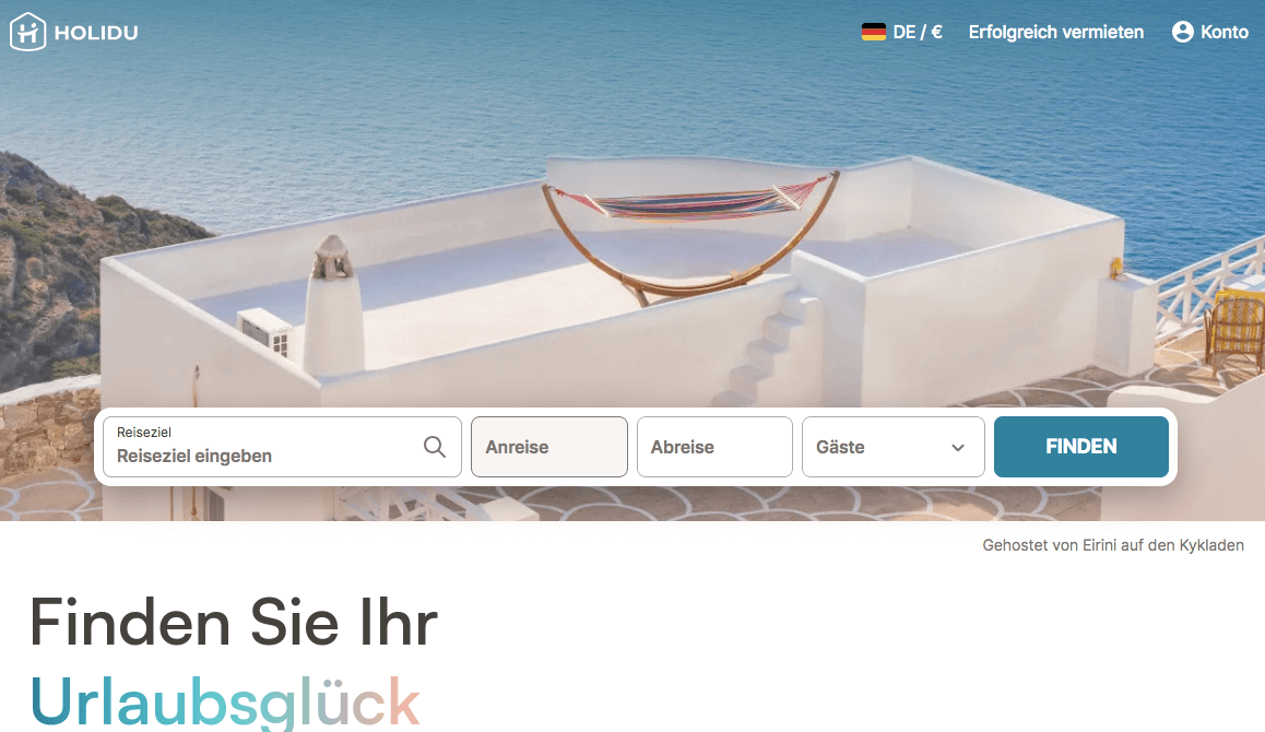 holidu Screenshot