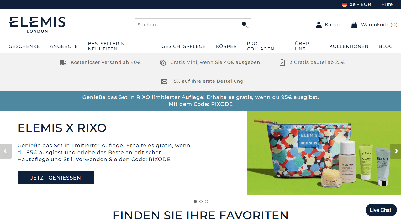 ELEMIS Screenshot