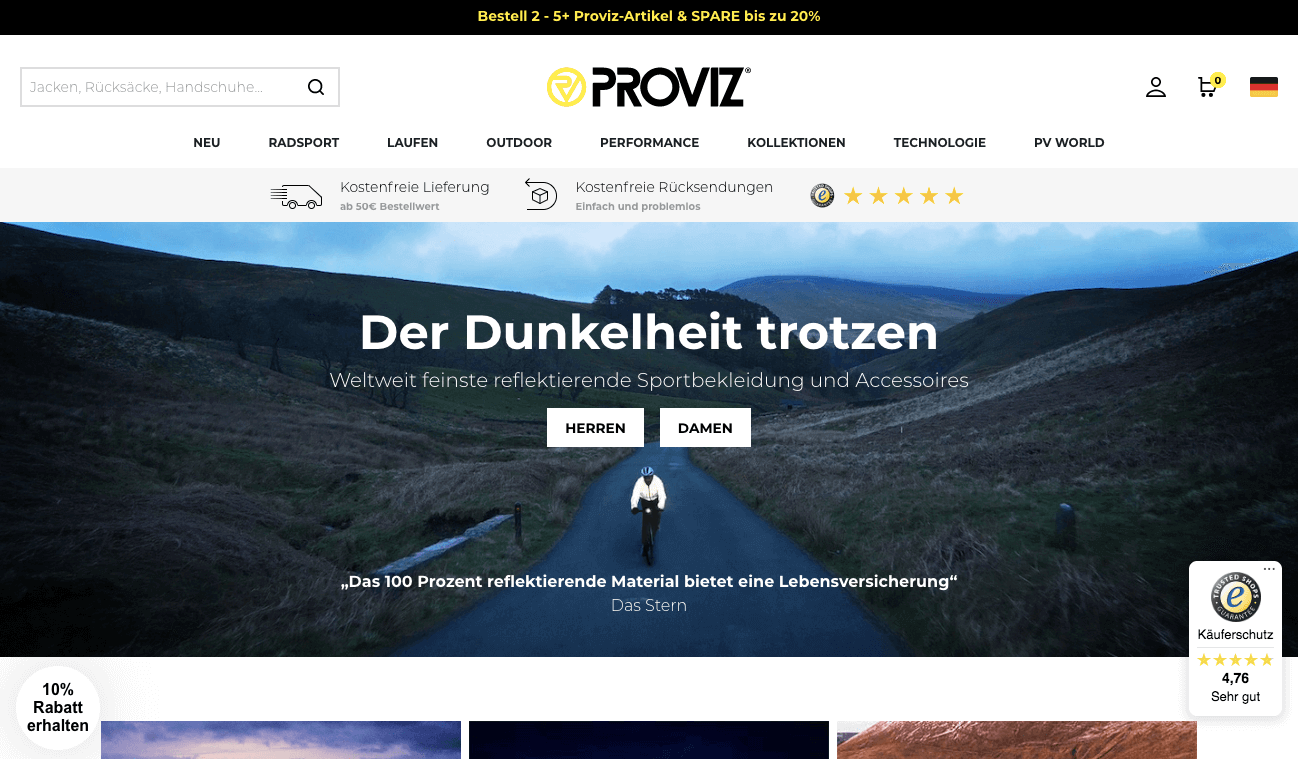 PROVIZ Screenshot