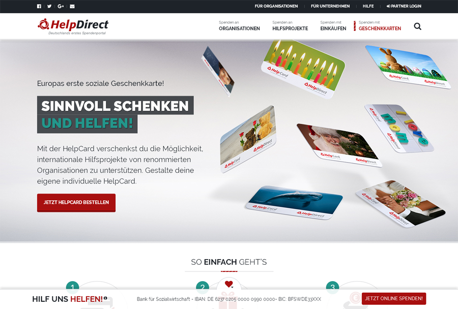 Helpdirect.org Screenshot