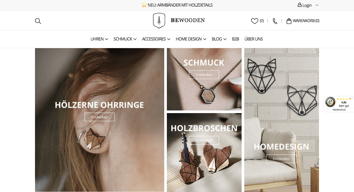 BEWOODEN Screenshot