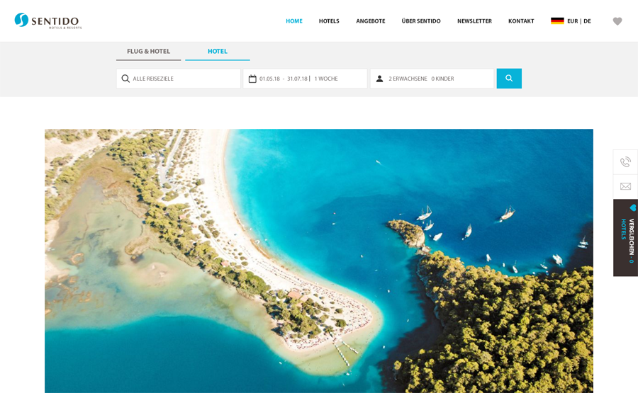 SENTIDO Hotels & Resorts Screenshot