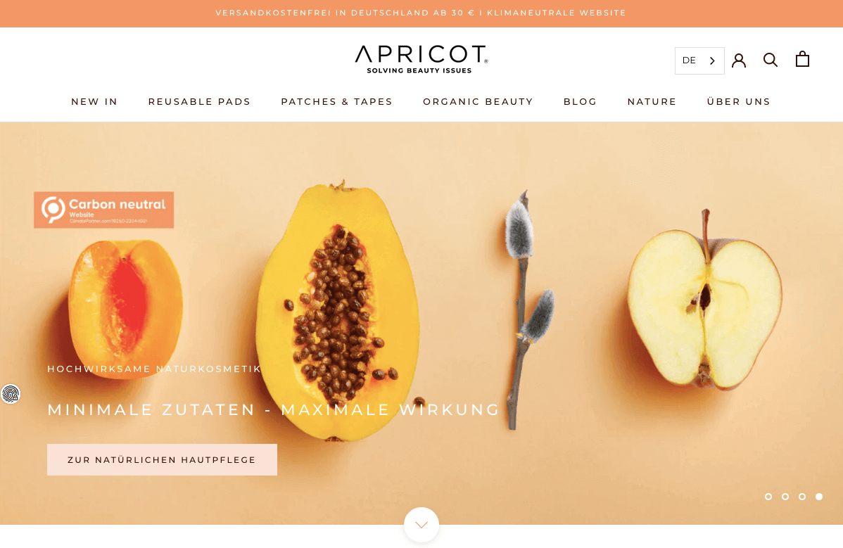 APRICOT Beauty Screenshot