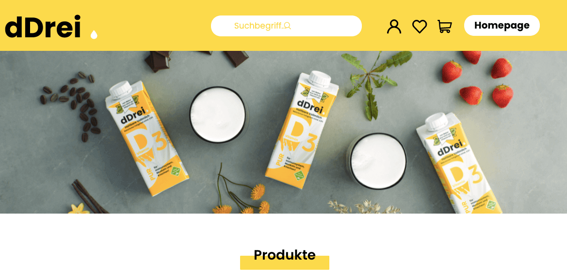 dDrei Milch Screenshot
