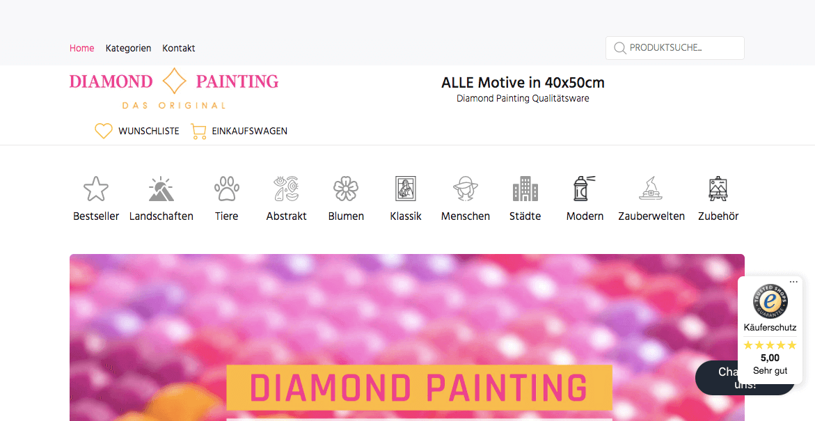 DIAMOND PAINTING Screenshot