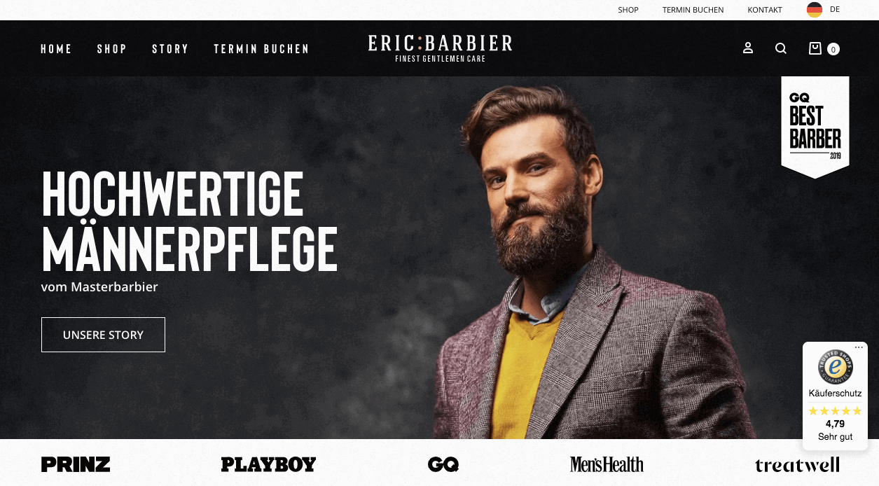 ERIC BARBIER Screenshot