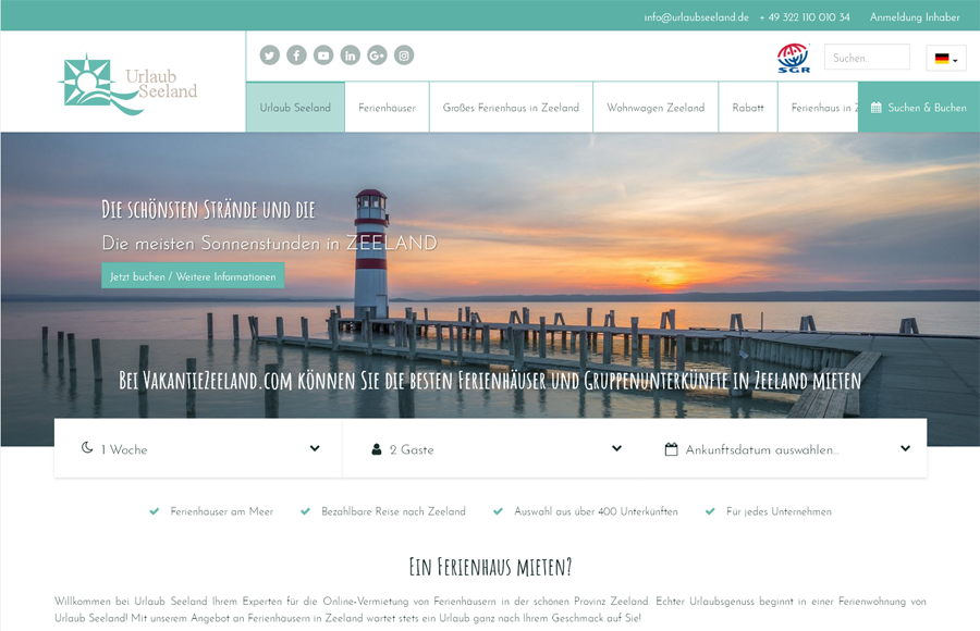 Zeeland Ferienhaus Screenshot