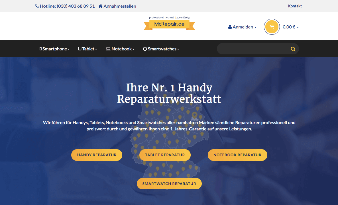 McRepair Screenshot