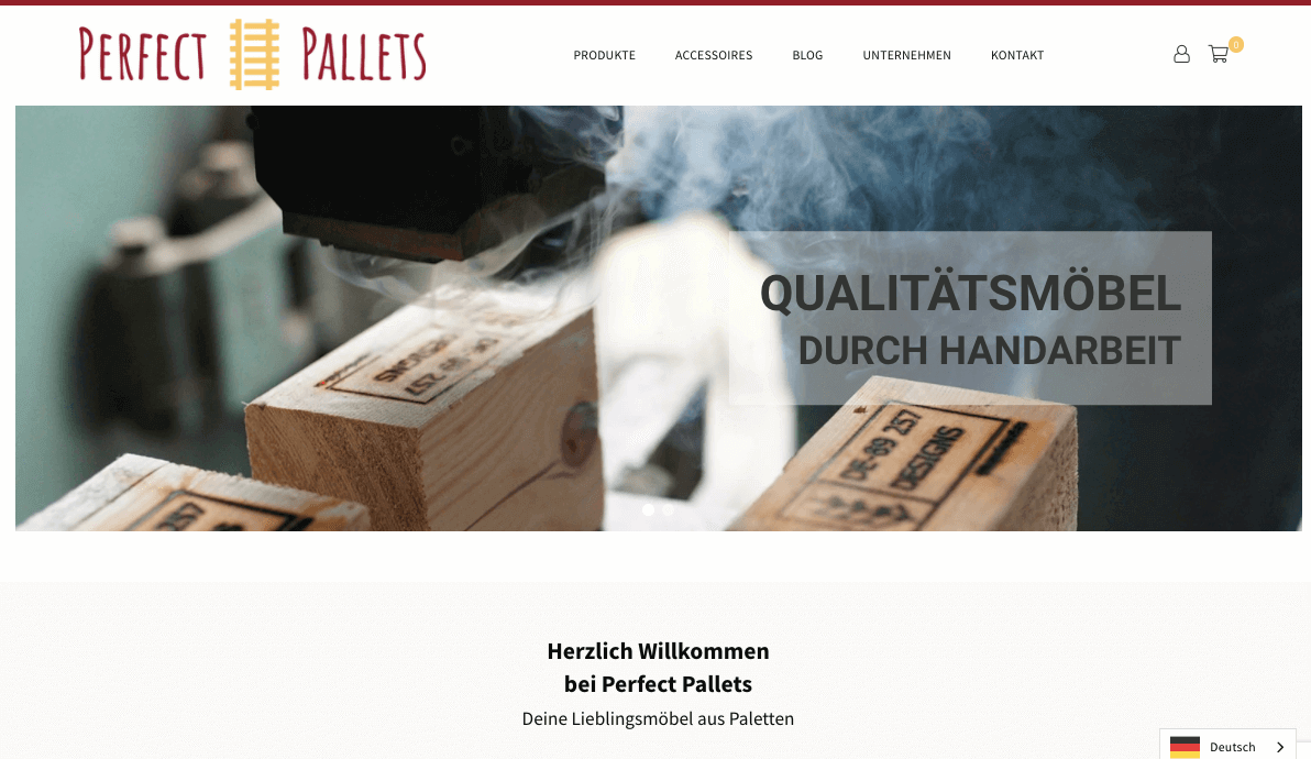 PERFECT PALLETS Screenshot