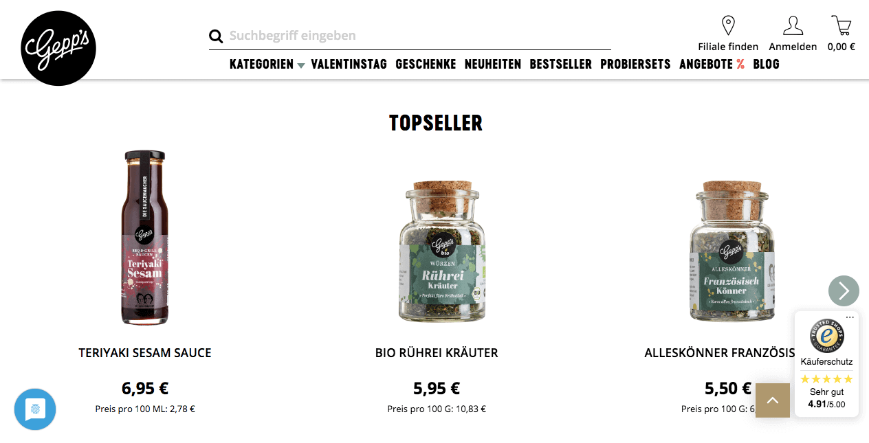 Gepps. Die Saucenmacher. Screenshot