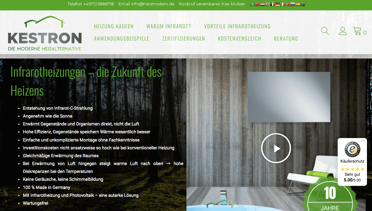 KESTRON Screenshot