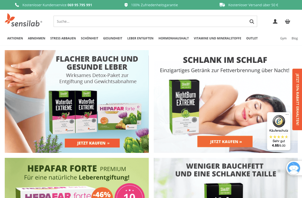 sensilab Screenshot