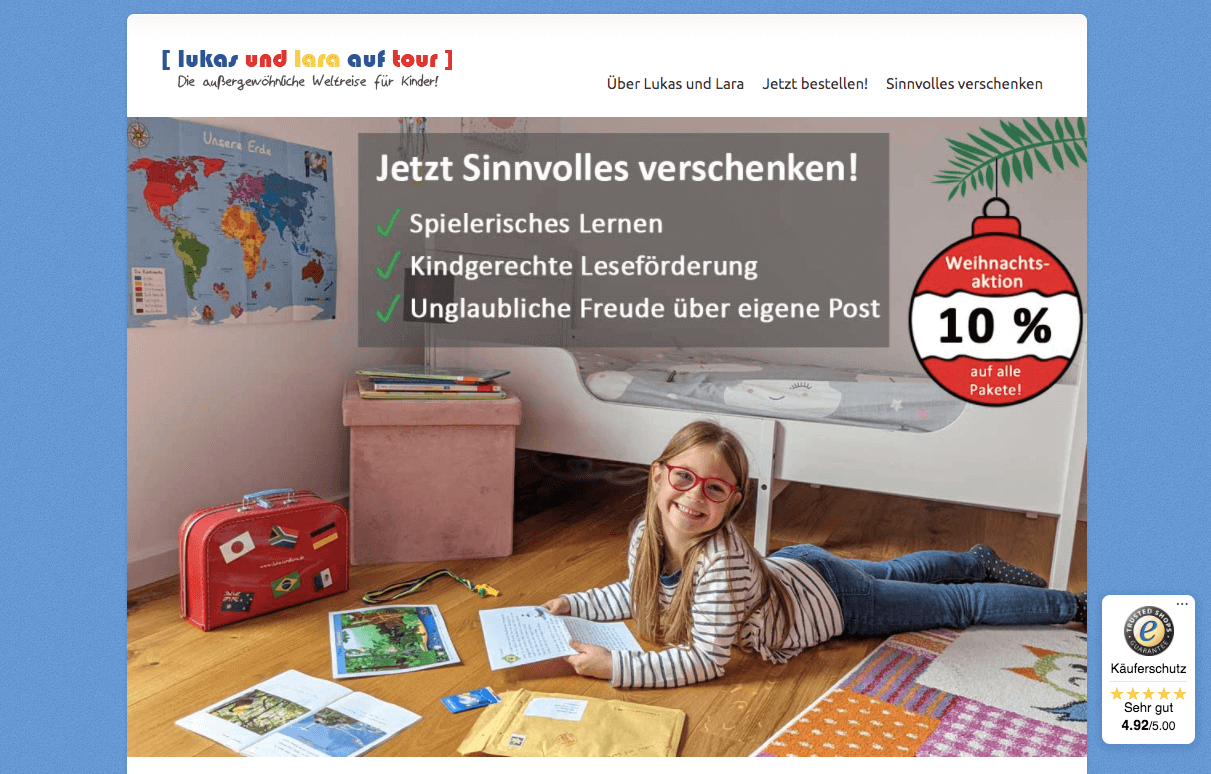 Lukas und Lara auf Tour Screenshot