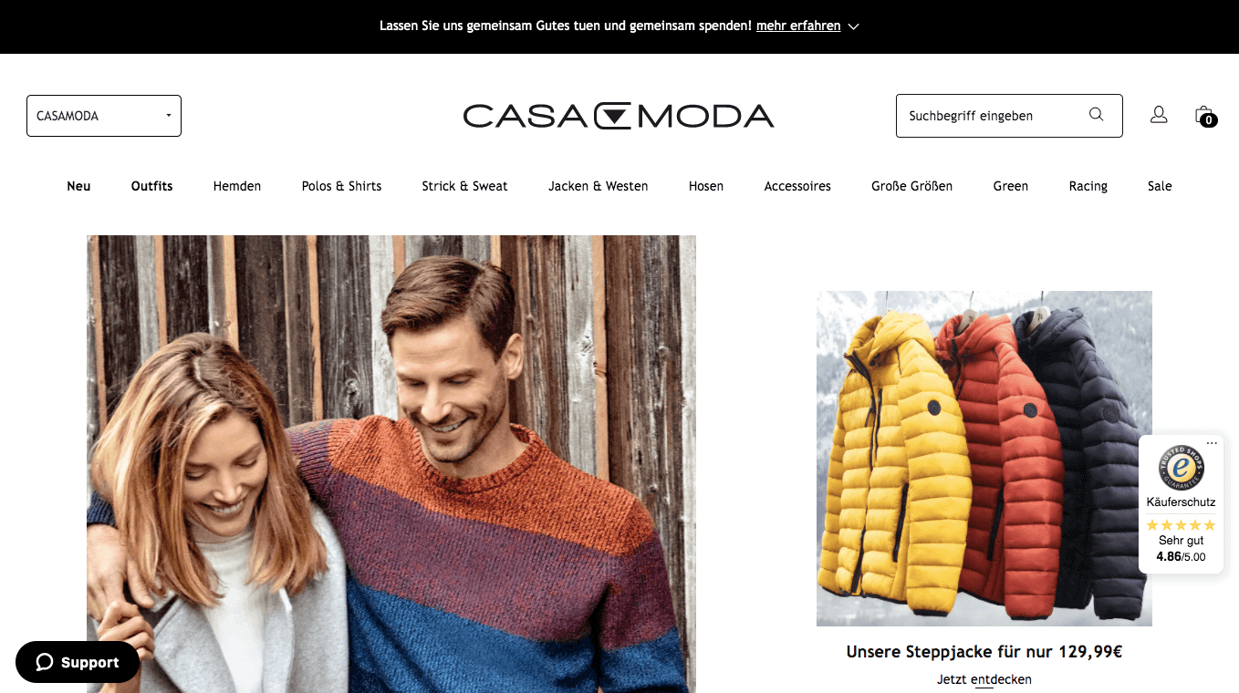 CASAMODA Screenshot
