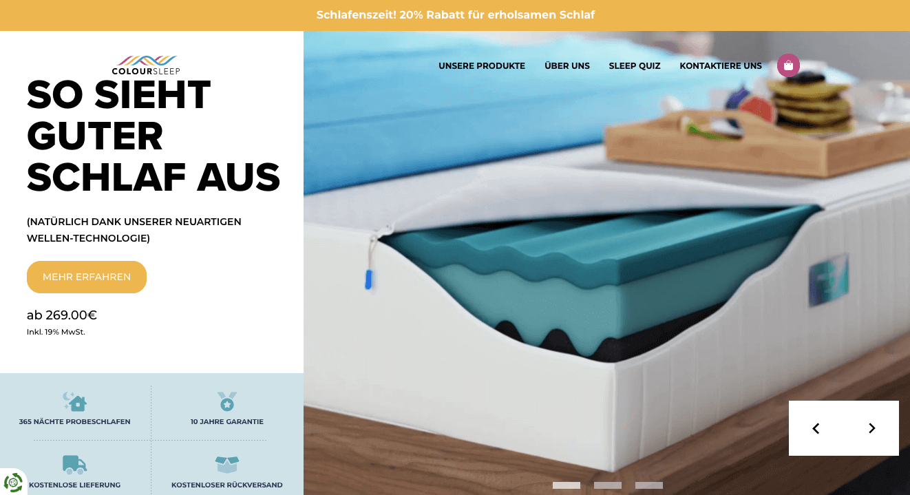 COLOURSLEEP Screenshot