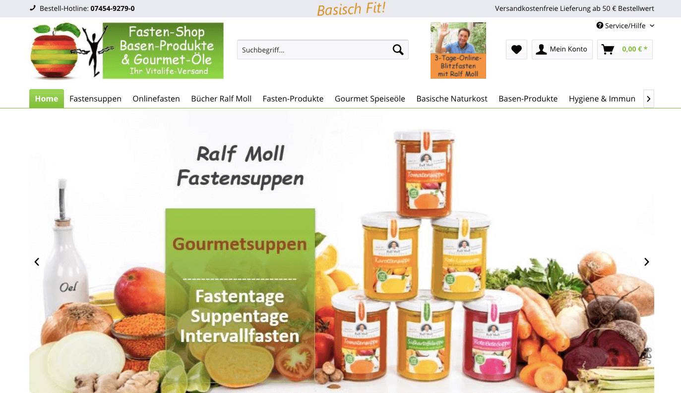 Ralf Moll Fastensuppen Screenshot