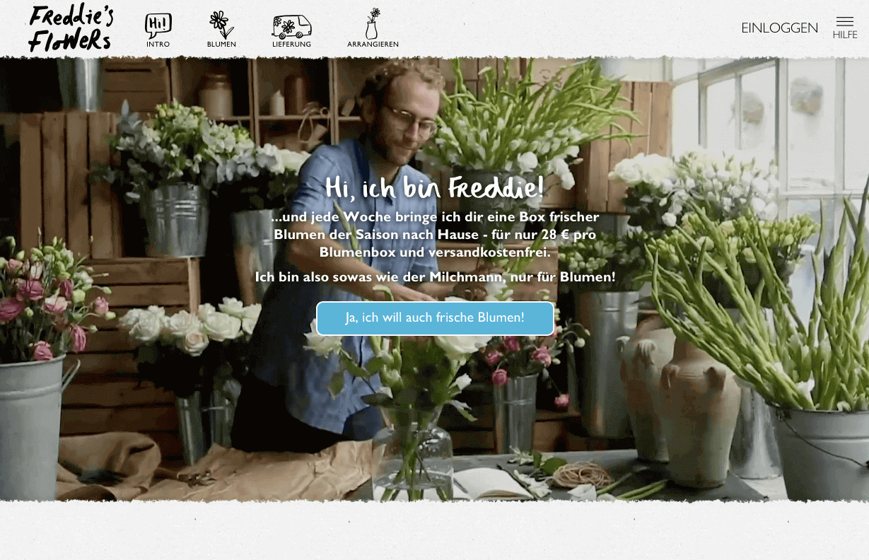 Freddies Flowers Screenshot