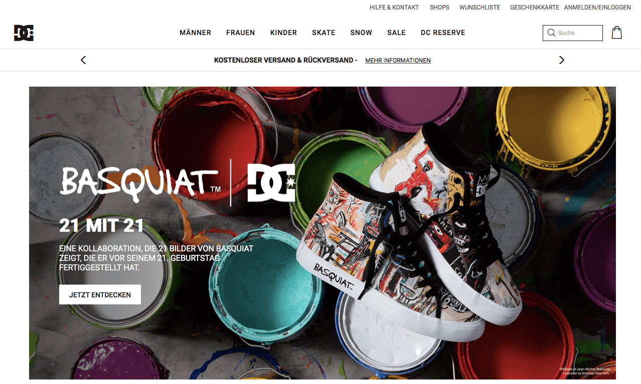 DC Shoes Screenshot