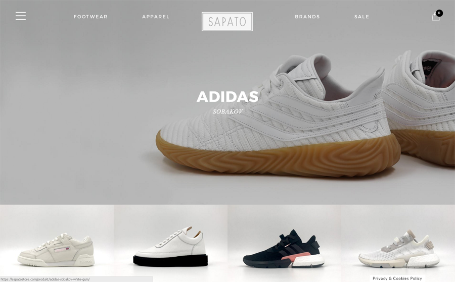Sapatostore.com Screenshot