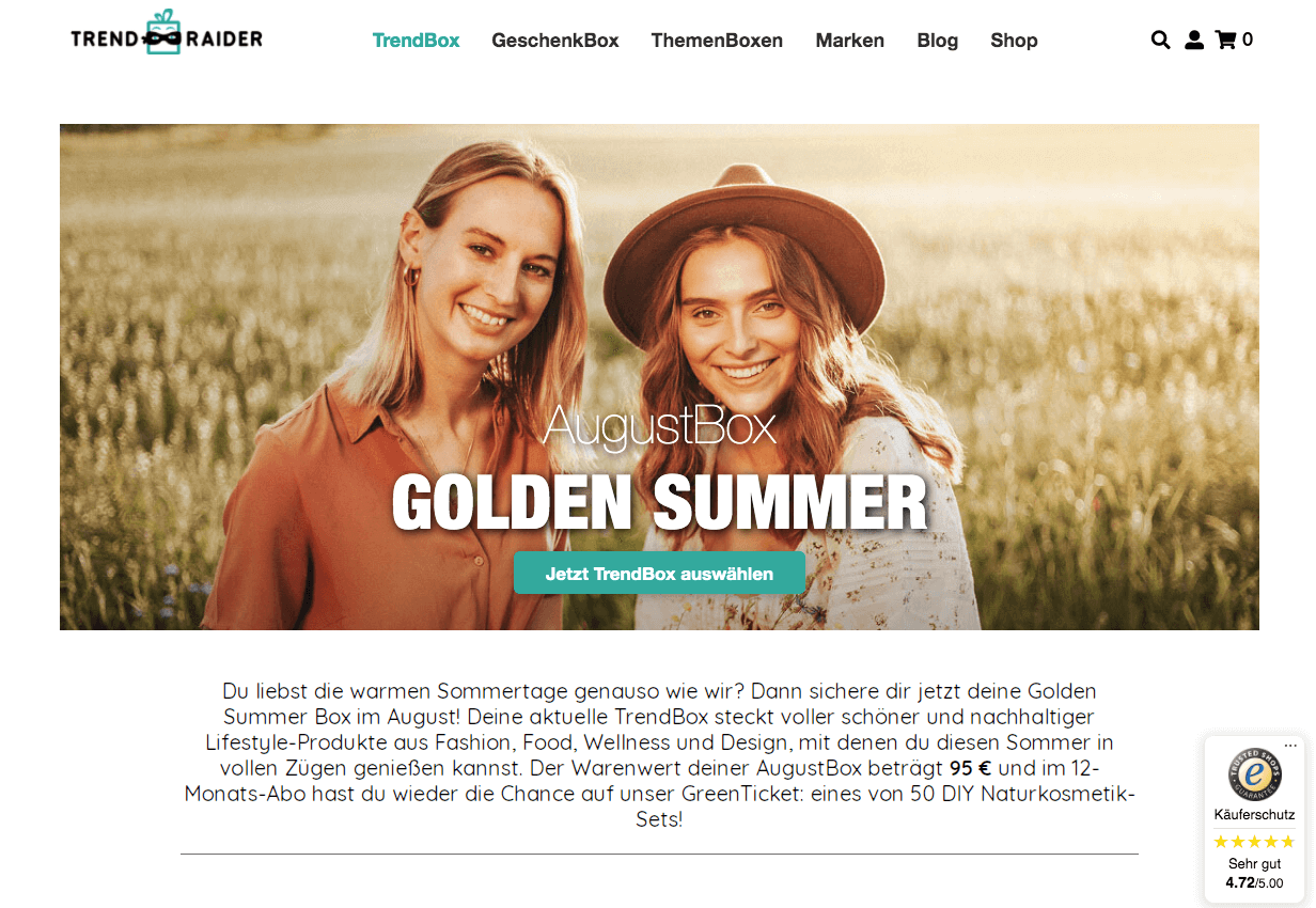 TRENDRAIDER Screenshot