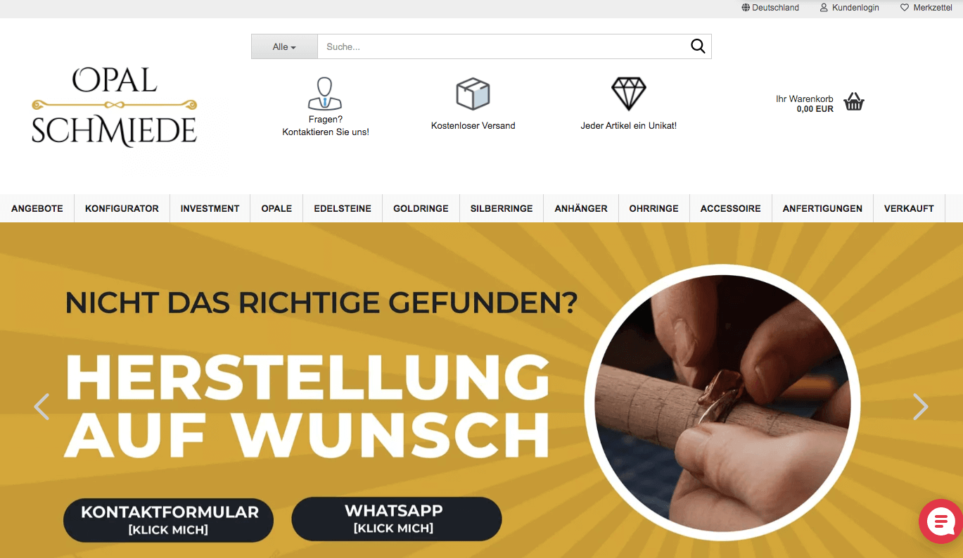 OPAL SCHMIEDE Screenshot