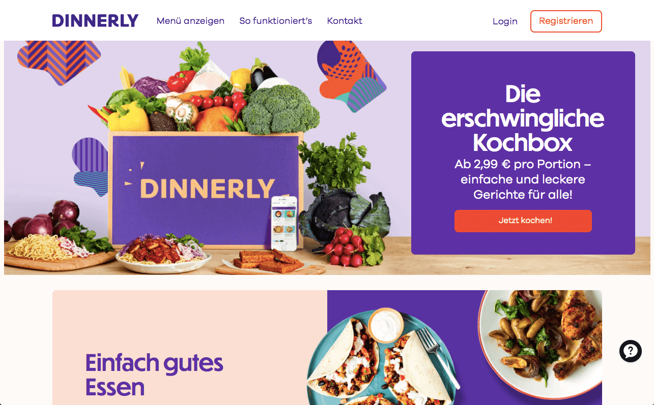 DINNERLY Screenshot
