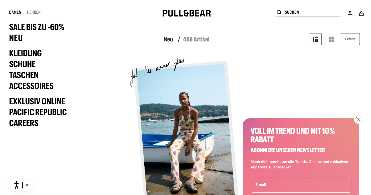PULL&BEAR Screenshot