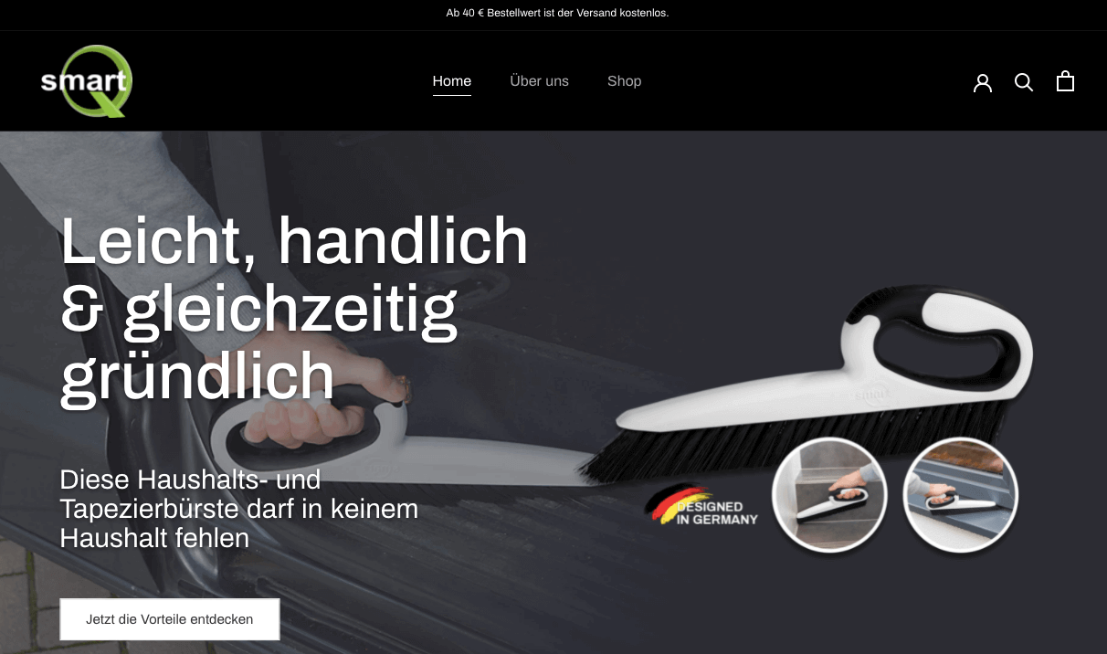 smartQ Screenshot