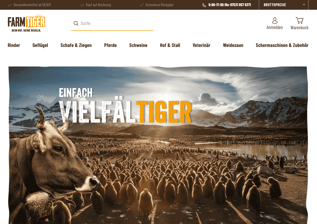 FARMTIGER Screenshot