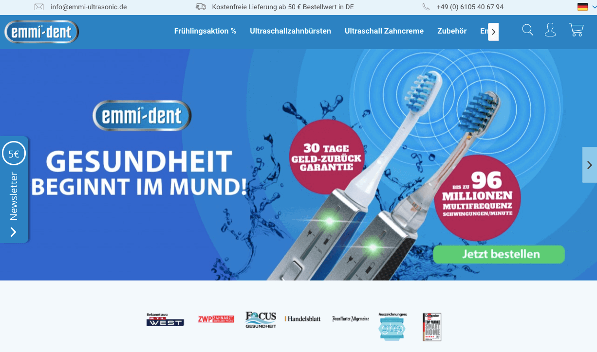 emmi-dent Screenshot
