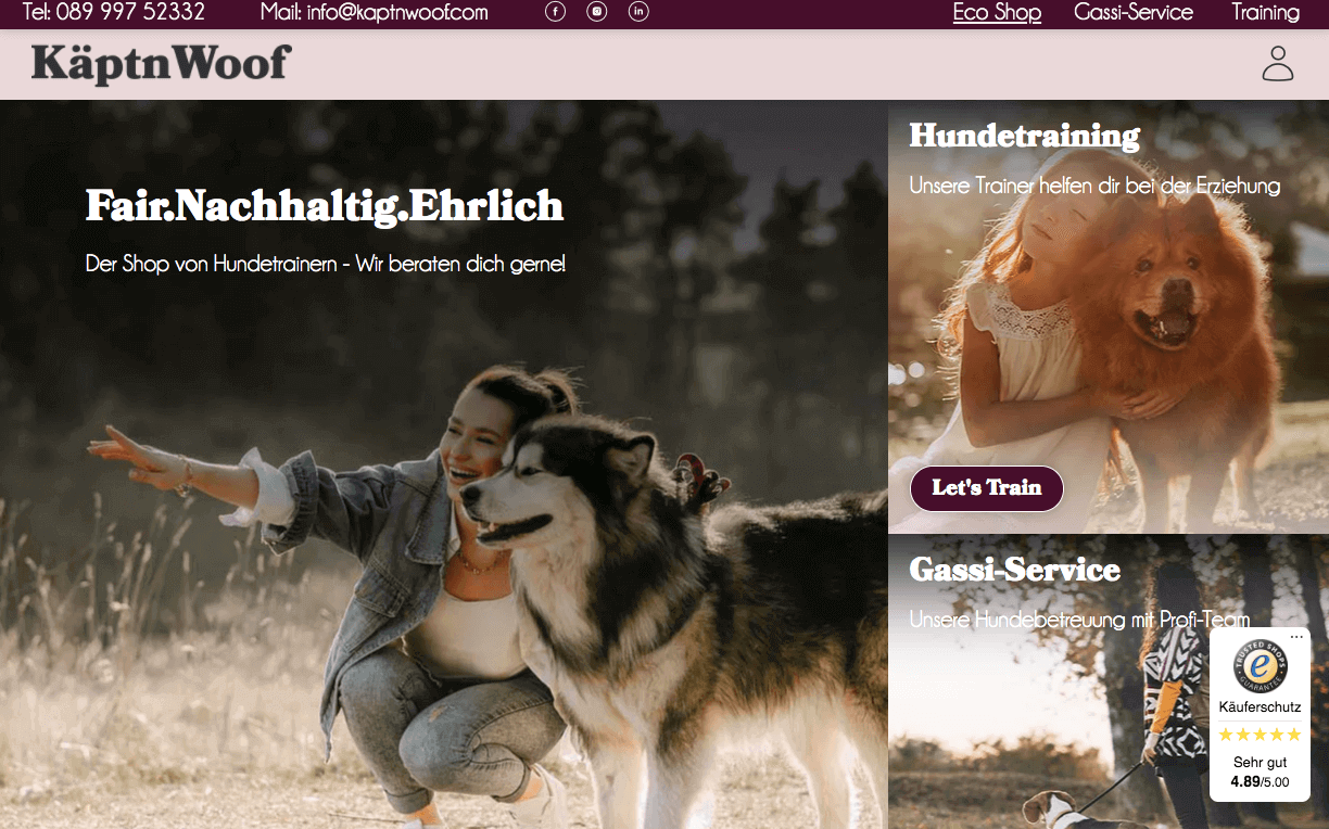 KäptnWoof Screenshot