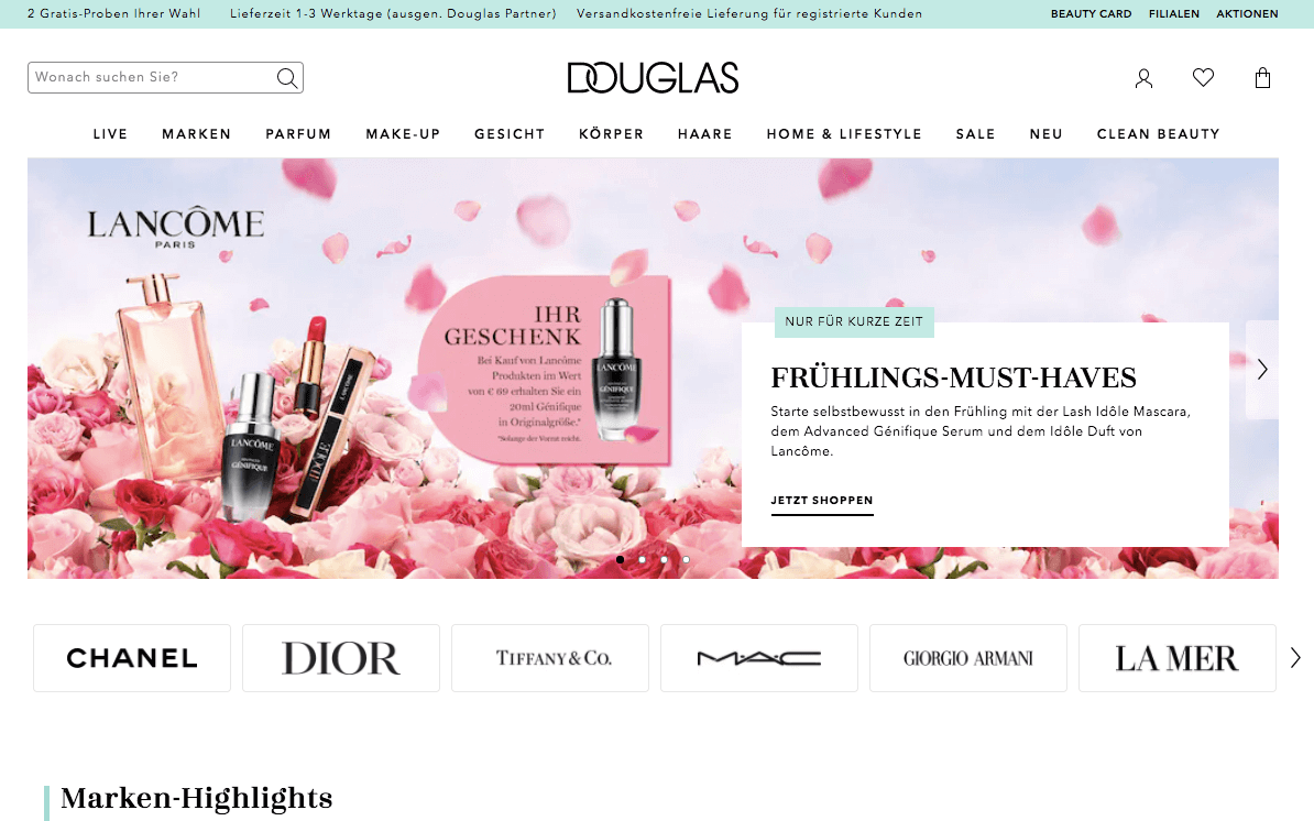 DOUGLAS AT Screenshot