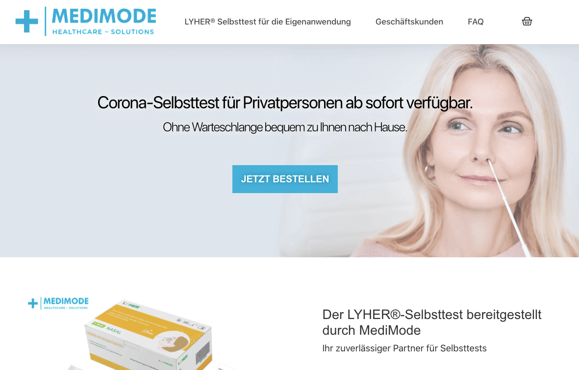 MEDIMODE Screenshot