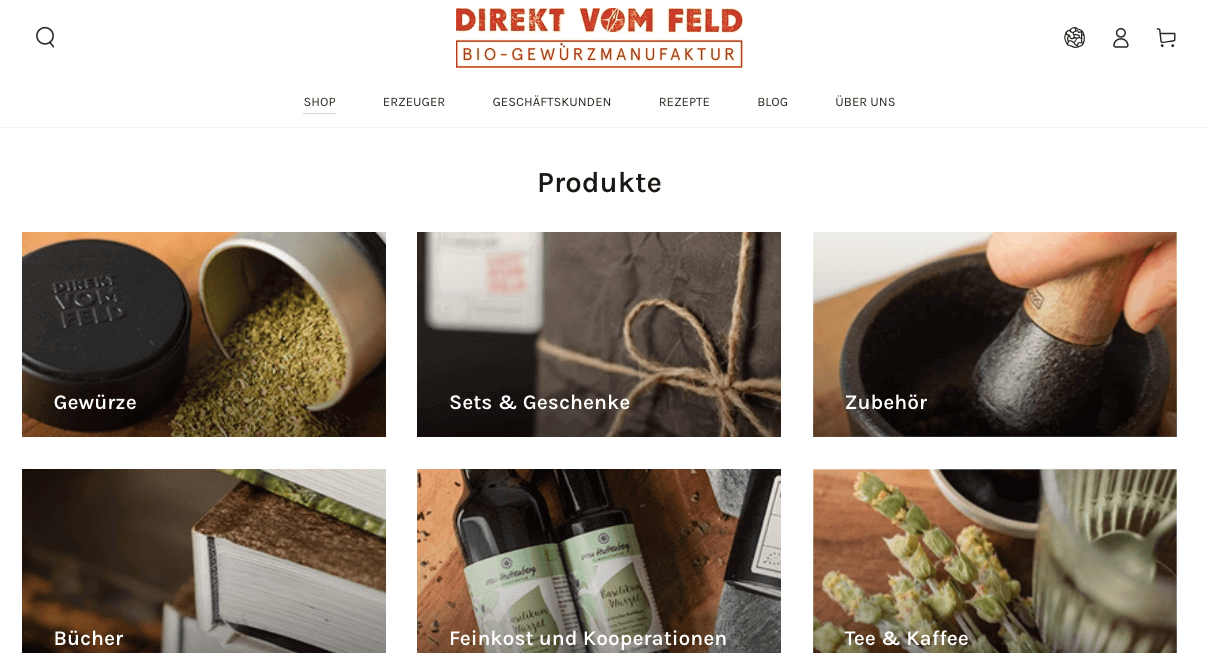DIREKT VOM FELD Screenshot