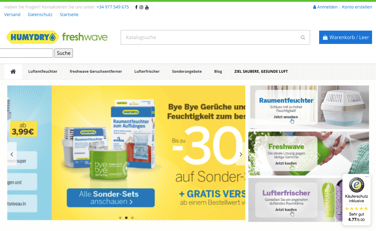 HUMYDRY Screenshot