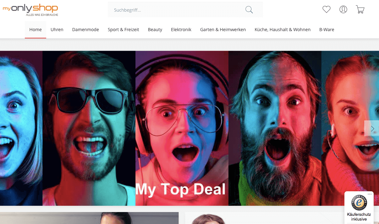 myonlyshop Screenshot