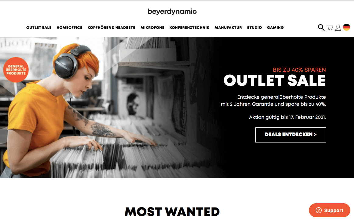 beyerdynamic Screenshot