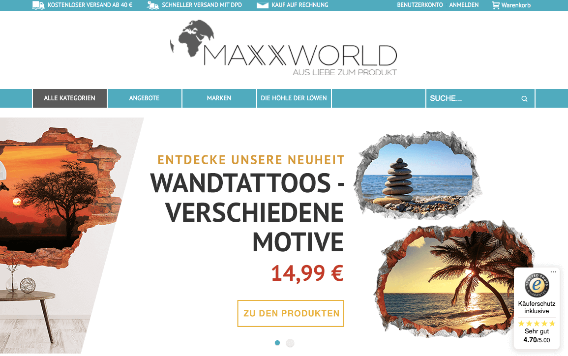 MAXXWORLD Screenshot