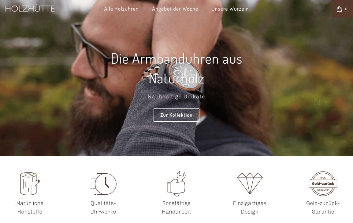 HOLZHÜTTE Screenshot