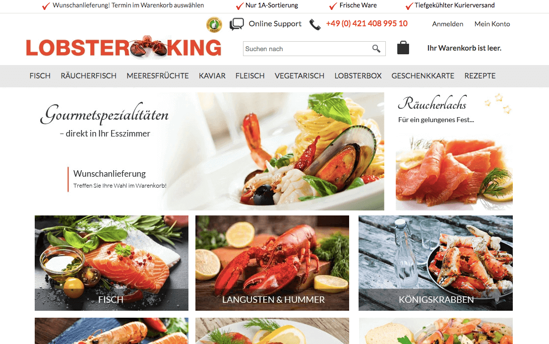 LOBSTER KING Screenshot