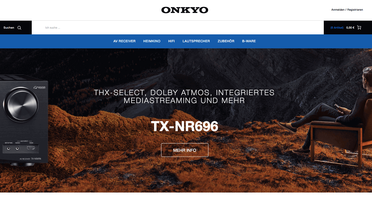 ONKYO Screenshot