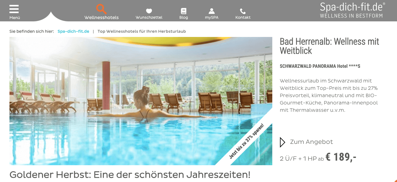Spa-dich-fit Screenshot