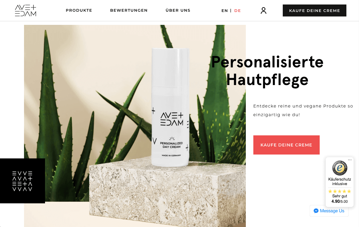 AVE+EDAM Screenshot