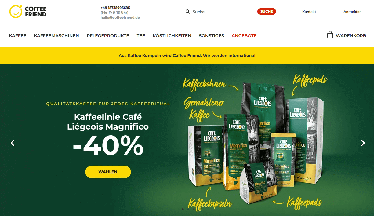 COFFEE FRIEND Screenshot